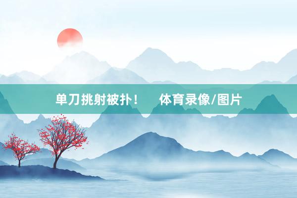 单刀挑射被扑！    体育录像/图片