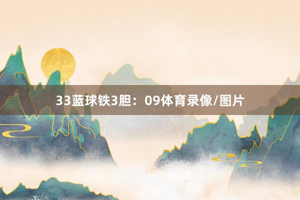 33　　蓝球铁3胆：09体育录像/图片