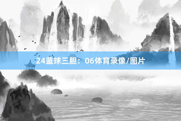 24　　蓝球三胆：06体育录像/图片