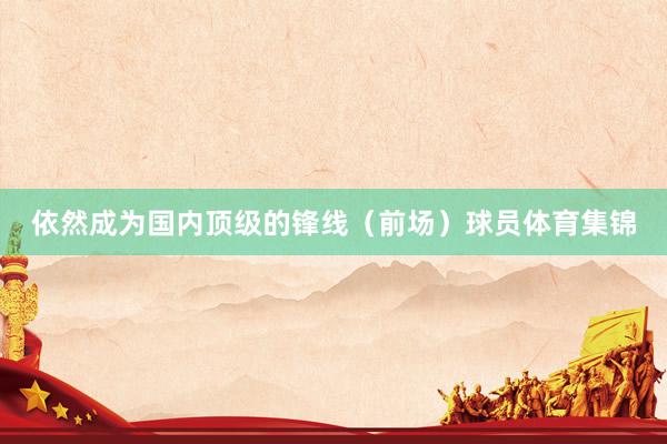 依然成为国内顶级的锋线（前场）球员体育集锦